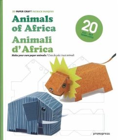 Animals of Africa/Animali D'Africa: Make Your Own Paper Animals/Crea Da Solo I Tuoi Animali - Pasques, Patrick