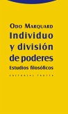 Individuo y división de poderes : estudios filosóficos