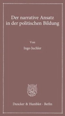 Cover Der narrative Ansatz in der politischen Bildung.