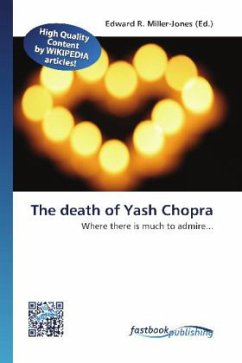The death of Yash Chopra