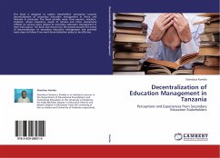 Decentralization of Education Management in Tanzania - Komba, Stanslaus