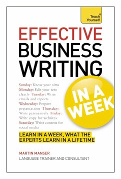 Effective Business Writing in a Week - Manser, Martin