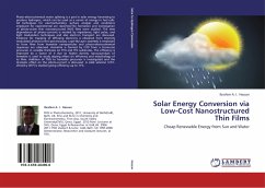 Solar Energy Conversion via Low-Cost Nanostructured Thin Films