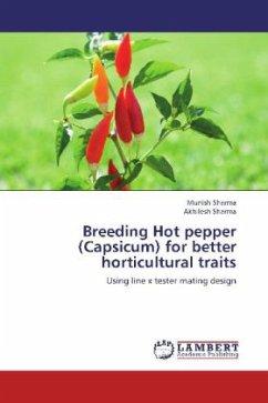 Breeding Hot pepper (Capsicum) for better horticultural traits - Sharma, Munish;Sharma, Akhilesh