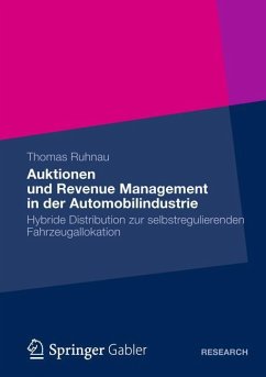 Auktionen und Revenue Management in der Automobilindustrie - Ruhnau, Thomas