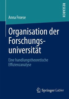 Organisation der Forschungsuniversität - Froese, Anna