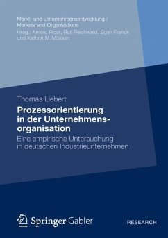 Prozessorientierung in der Unternehmensorganisation - Liebert, Thomas