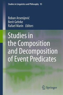 Studies in the Composition and Decomposition of Event Predicates