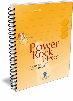 Cover Power Rock Pieces für Klavier