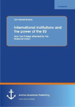 International institutions and the power of the EU: How has it been affected by the financial crisis? - Blaese, Jan-David