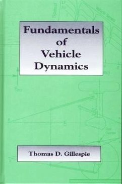 Fundamentals of Vehicle Dynamics - Gillespie, Thomas D