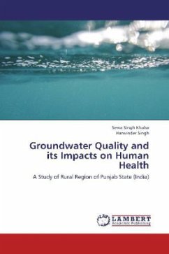 Groundwater Quality and its Impacts on Human Health