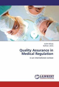 Quality Assurance in Medical Regulation - Allsop, Judith;Jones, Kathryn