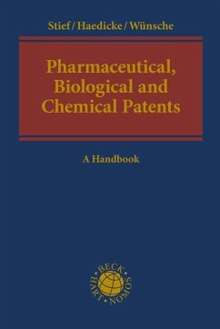 Pharmaceutical, Biological and Chemical Patents - Stief, Marco;Haedicke, Maximilian W.;Wünsche, Annelie