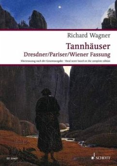Tannhäuser und der Sängerkrieg auf Wartburg, Klavierauszug
