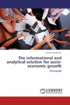 The informational and analytical solution for socio-economic growth