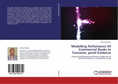 Modelling Perfomance Of Commercial Banks In Tanzania: panel Evidence