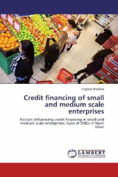Credit financing of small and medium scale enterprises