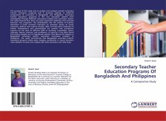 Secondary Teacher Education Programs Of Bangladesh And Philippines - Riad, Sheikh