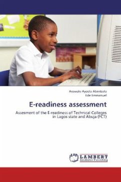 E-readiness assessment - Ayoola Abimbola, Arowolo;Emmanuel, Ede