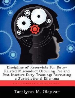 Discipline of Reservists for Duty-Related Misconduct Occuring Pre and Post Inactive Duty Training: Revisiting a Jurisdictional Dilemma - Olayvar, Taralynn M.