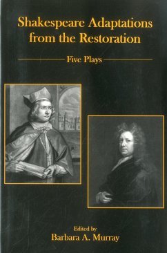 Cover Shakespeare Adaptations from the Restoration