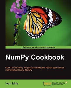 Numpy Cookbook - Idris, Ivan; Cookbook, Numpy