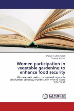 Women participation in vegetable gardening to enhance food security - Shamim Hasan, Shaikh;Sharine, Shamira