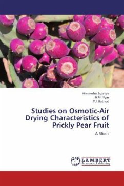 Studies on Osmotic-Air Drying Characteristics of Prickly Pear Fruit - Sojaliya, Himanshu;Vyas, D. M.;Rathod, P. J.