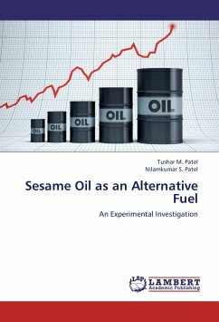Sesame Oil as an Alternative Fuel
