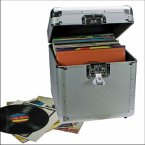 Schallplatten-Koffer Aluminium