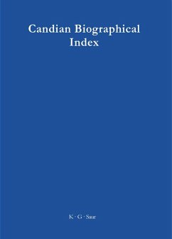 Canadian Biographical Index (eBook, PDF)