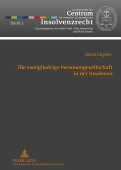 Die zweigliedrige Personengesellschaft in der Insolvenz - Engeler, Malte