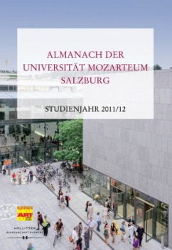 Cover Almanach der Universität Mozarteum Salzburg