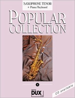 Cover Himmer, A: Popular Collection 4 Saxophone Tenor