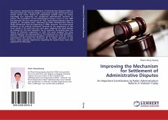 Improving the Mechanism for Settlement of Administrative Disputes - Quang, Pham Hong