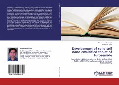 Development of solid self nano emulsified tablet of furosemide - Prajapati, Bhupendra;Patel, Hitesh K.