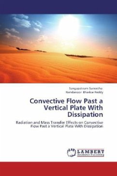 Convective Flow Past a Vertical Plate With Dissipation