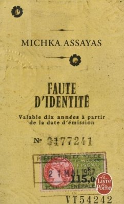 Faute d'Identité - Assayas, Michka