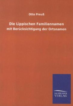 Die Lippischen Familiennamen - Preuß, Otto