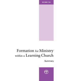 Formation for Ministry Within a Learning Church - Ministry Division