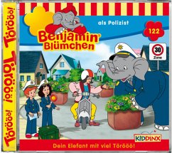 Benjamin Blümchen als Polizist / Benjamin Blümchen Bd.122 , 1 Audio-CD