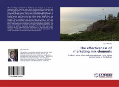 The effectiveness of marketing mix elements