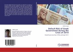 Default Risk of Greek Government during the Crisis of 2010
