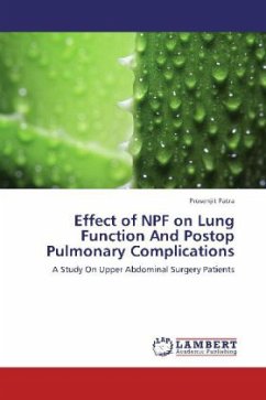 Effect of NPF on Lung Function And Postop Pulmonary Complications