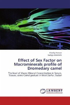 Effect of Sex Factor on Macrominerals profile of Dromedary camel