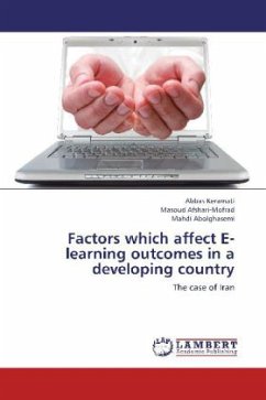 Factors which affect E-learning outcomes in a developing country