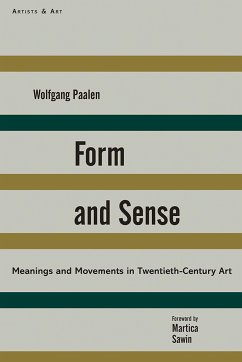 Form and Sense - Paalen, Wolfgang; Sawin, Martica