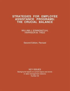 Strategies for Employee Assistance Programs - Sonnenstuhl, William J; Trice, Harrison M