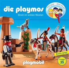 Cover Streit im Wilden Westen / Die Playmos Bd.35 (1 Audio-CD)